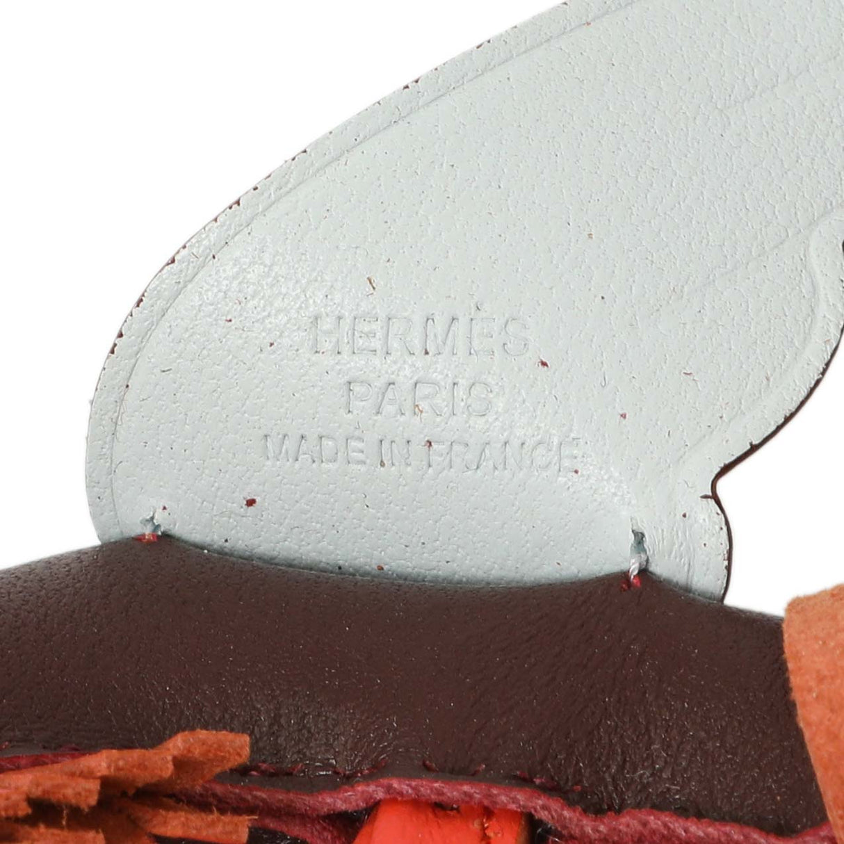 Hermes Milo Lambskin Grigri Rodeo Pegase Horse Bag Charm PM Accessories Hermes