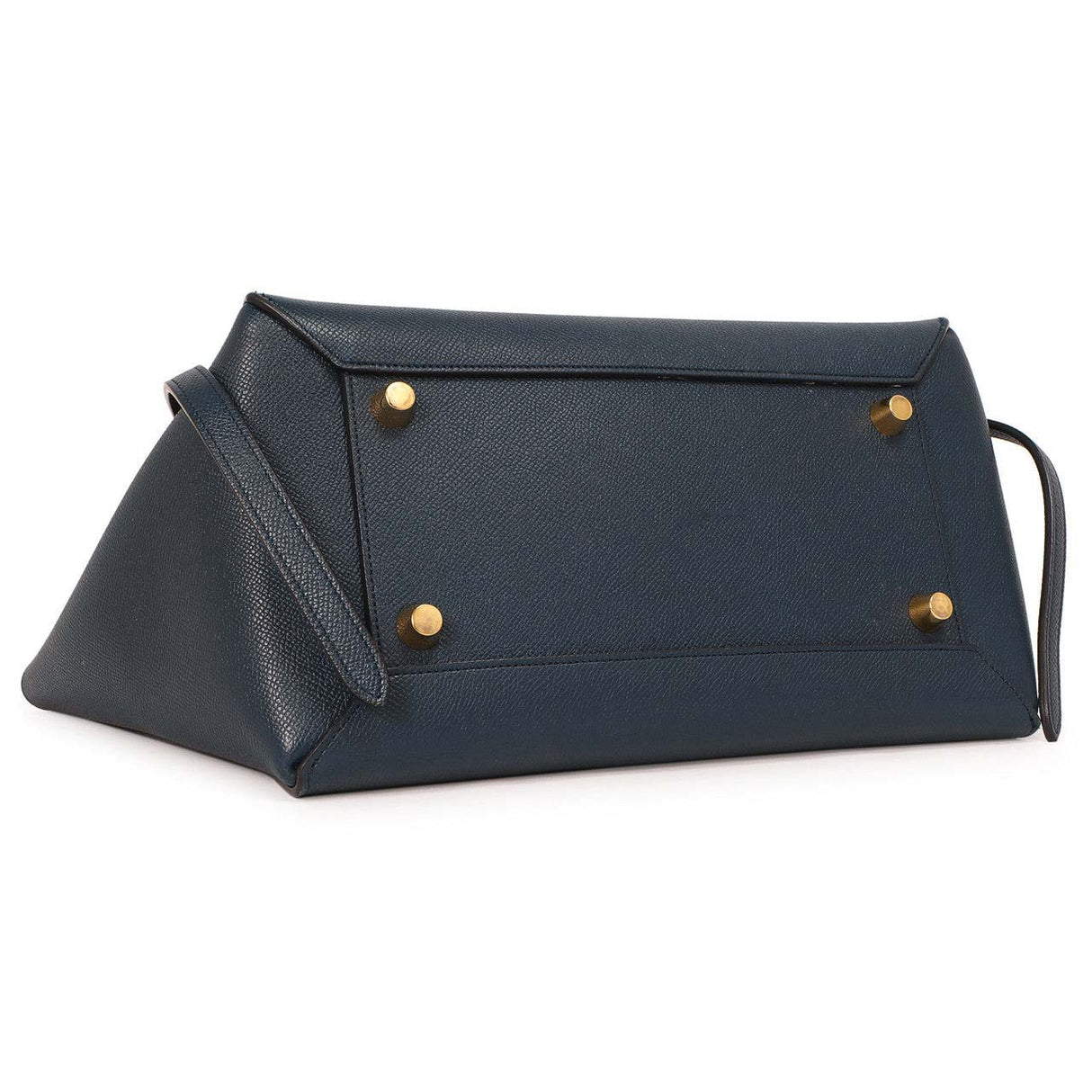Celine Blue Grained Calfskin Mini Belt Bag Handbags Celine