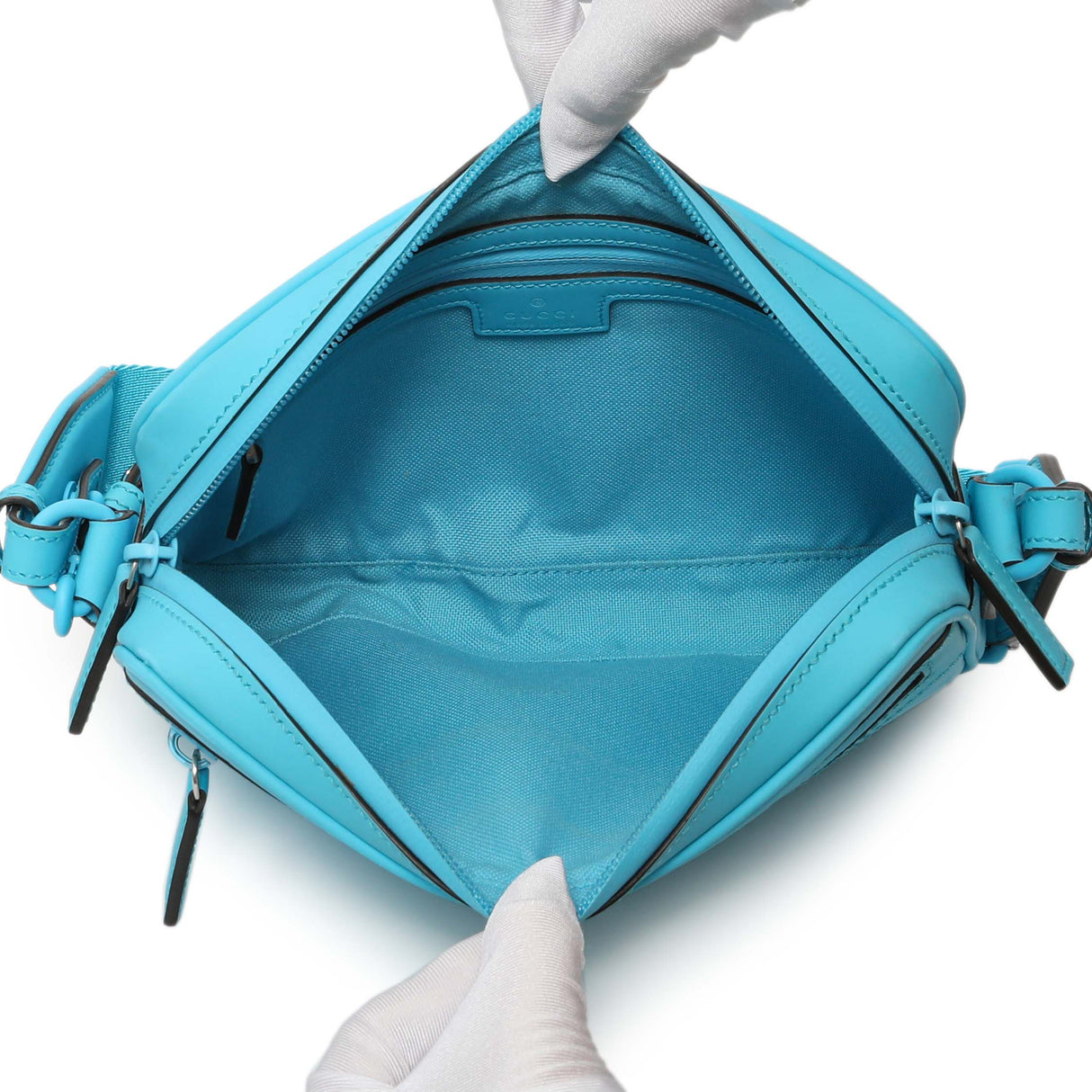 Gucci Rubber Effect Calfskin Monogram GG Messenger Handbags Gucci