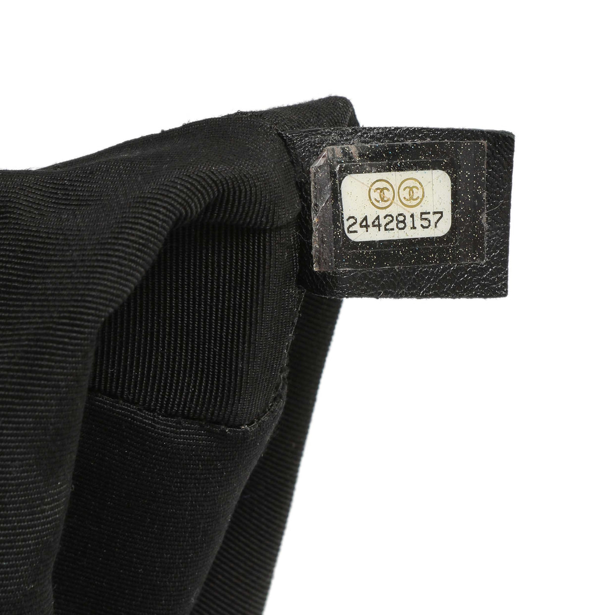 Chanel Black Sheepskin Chevron Quilted Drawstring Bag Handbags Chanel