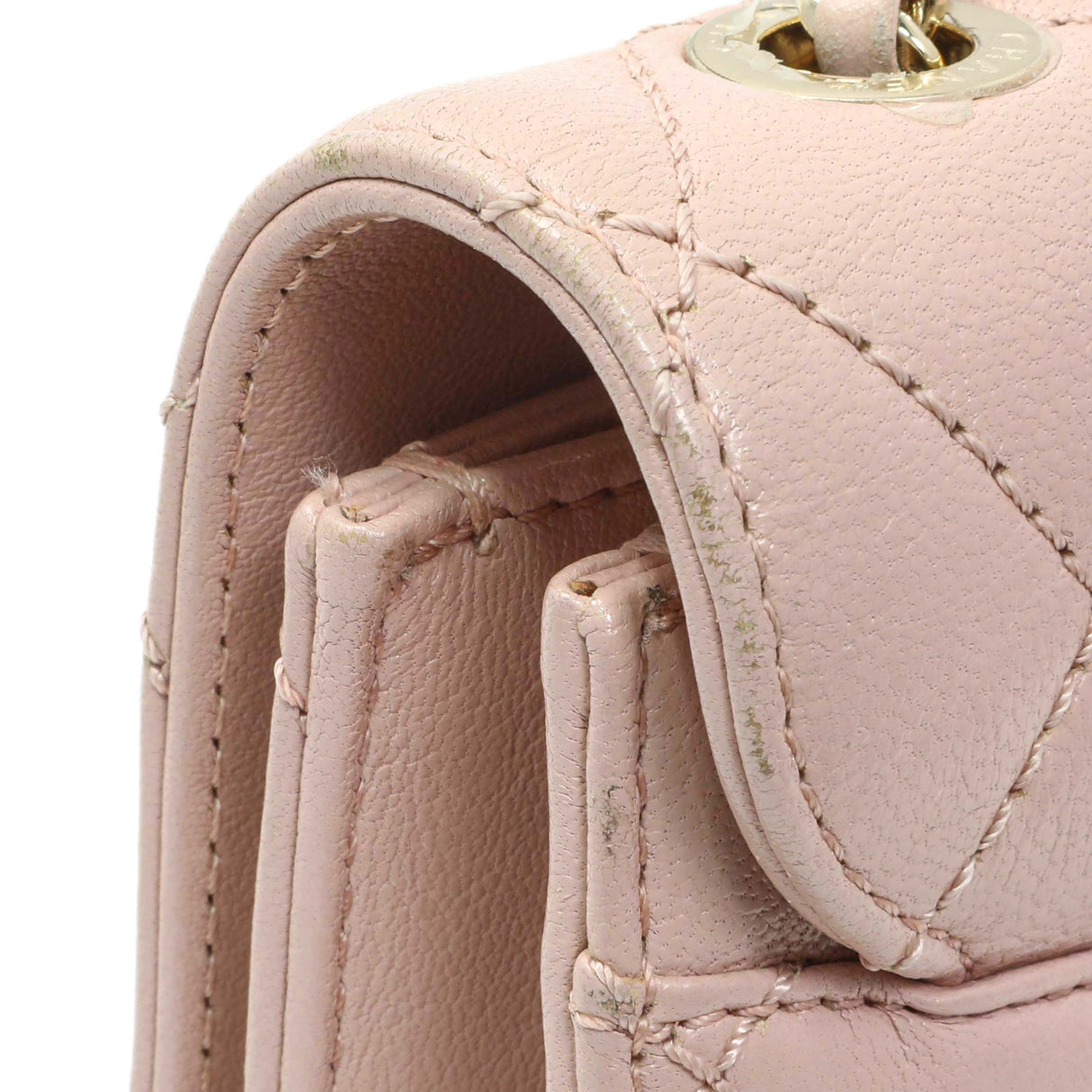 Chanel Pink Quilted Sheepskin Mini Beauty Lock Flap Handbags Chanel