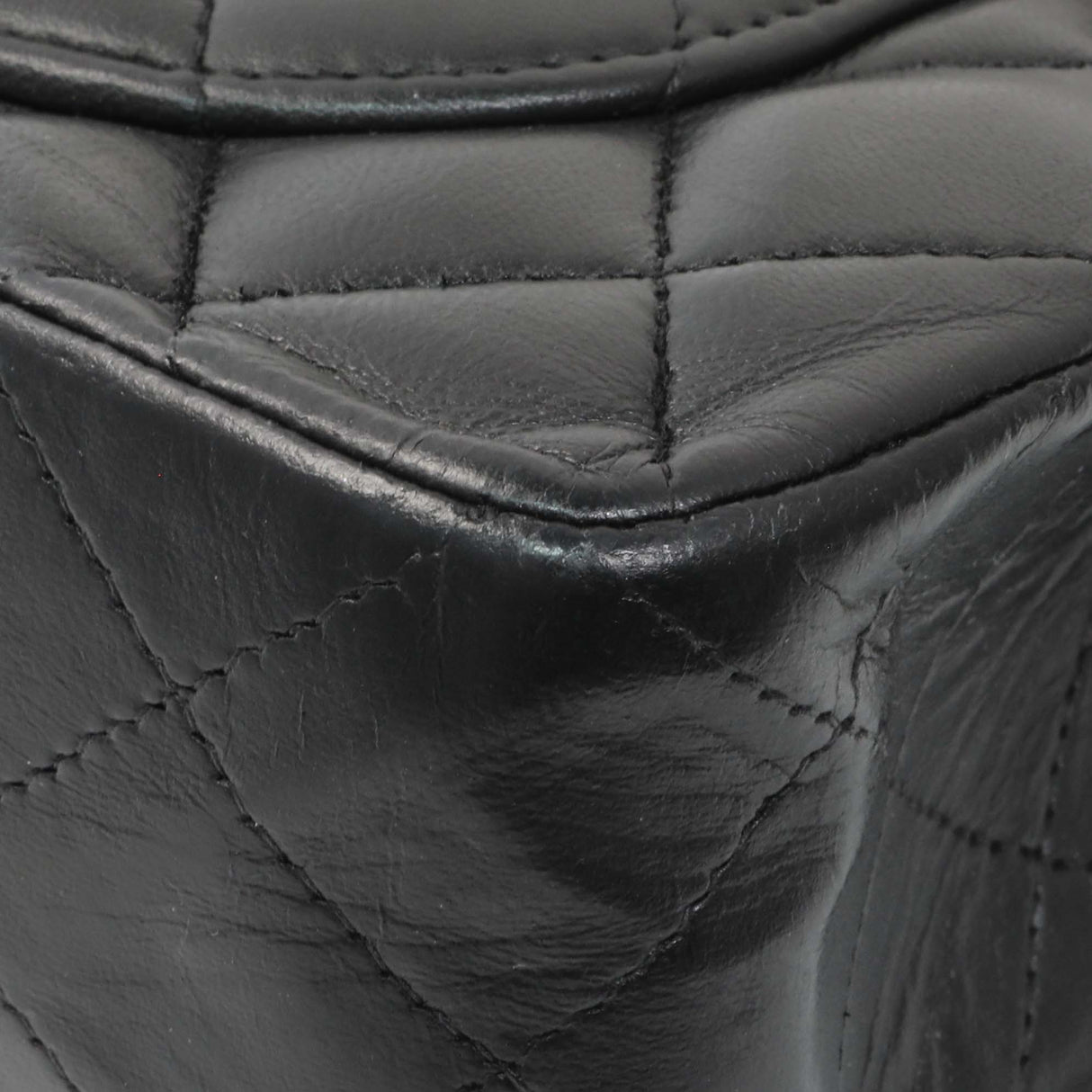 Chanel Black Quilted Lambskin Small Double Flap Handbags Chanel