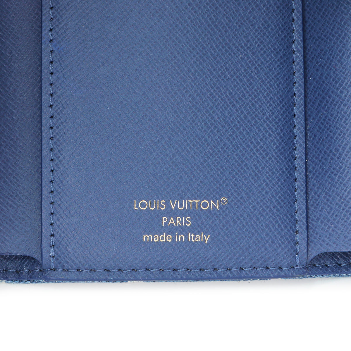 Louis Vuitton Blue Denim Monogram Jacquard Victorine Wallet Accessories Louis Vuitton