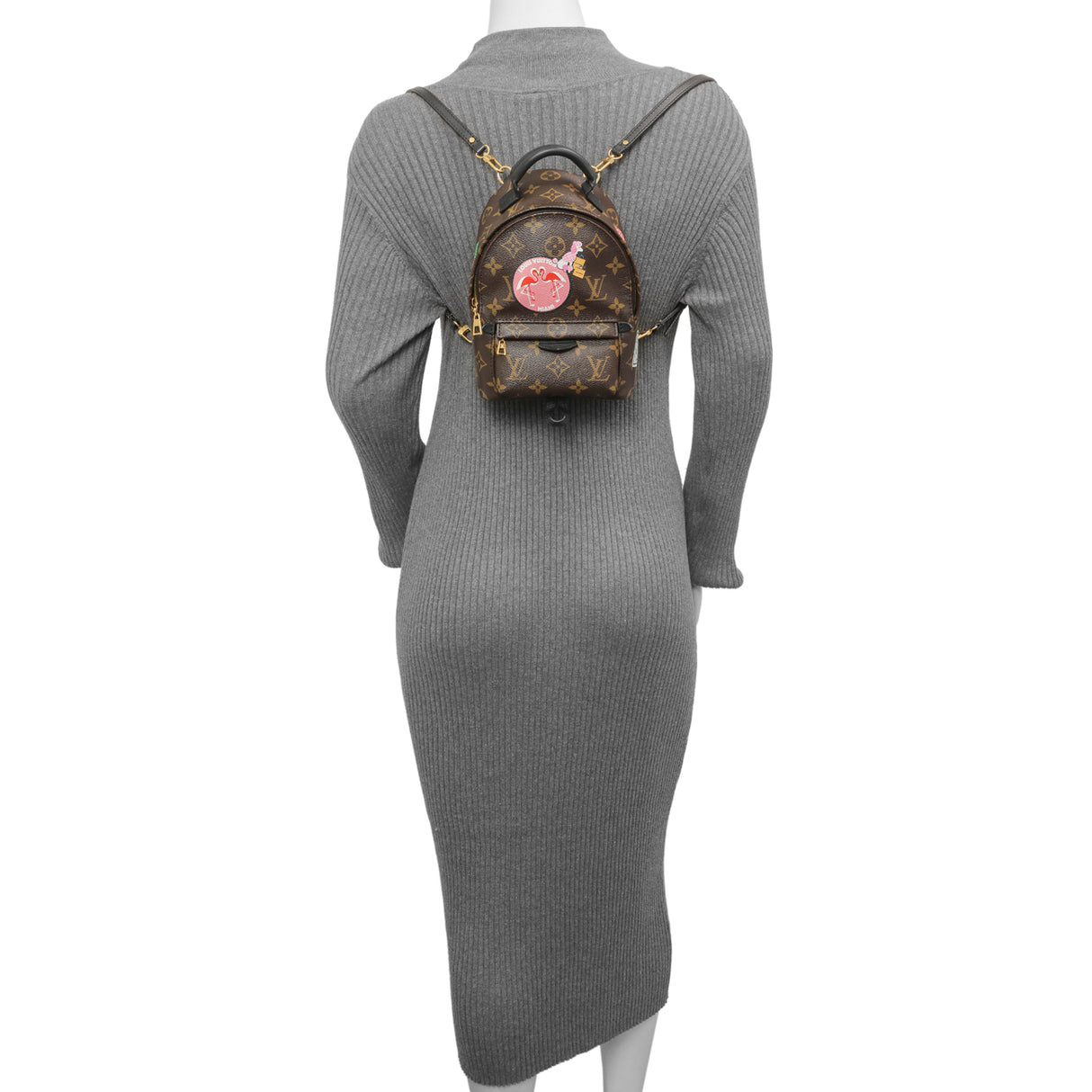 Louis Vuitton Monogram My World Tour Palm Springs Backpack Mini Handbags Louis Vuitton