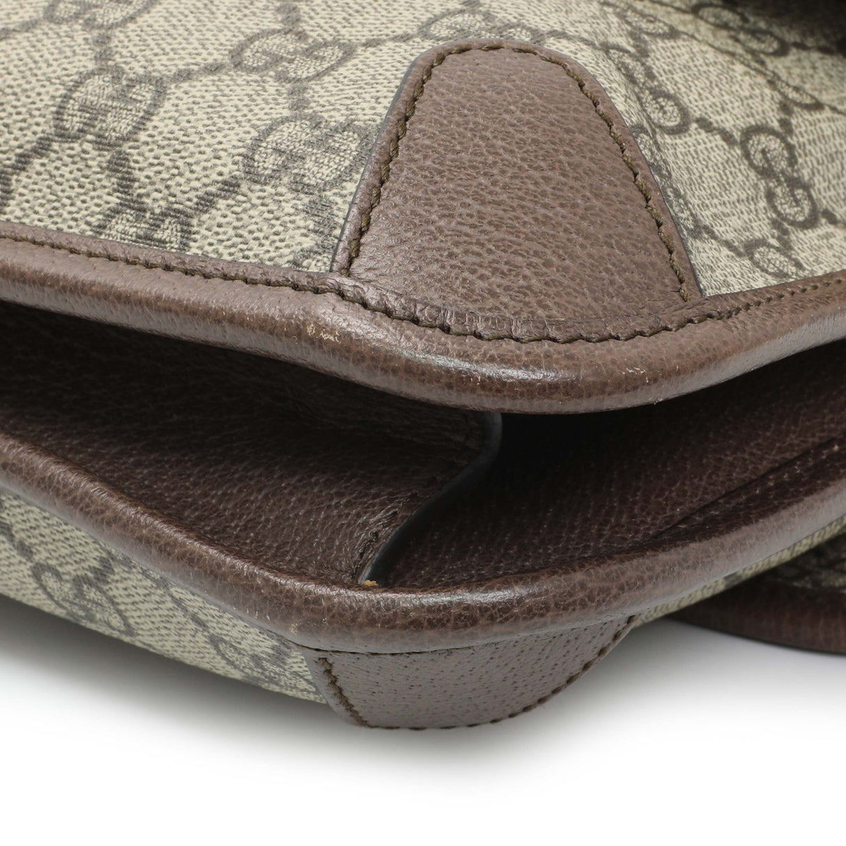 Gucci GG Supreme Monogram Web Neo Vintage Messenger Bag Handbags Gucci