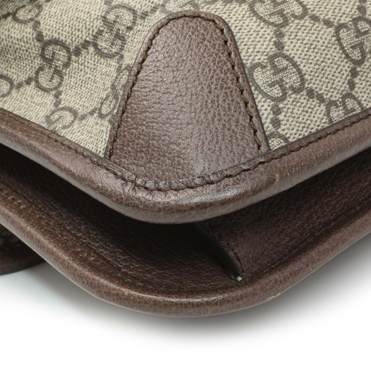 Gucci GG Supreme Monogram Web Neo Vintage Messenger Bag Handbags Gucci