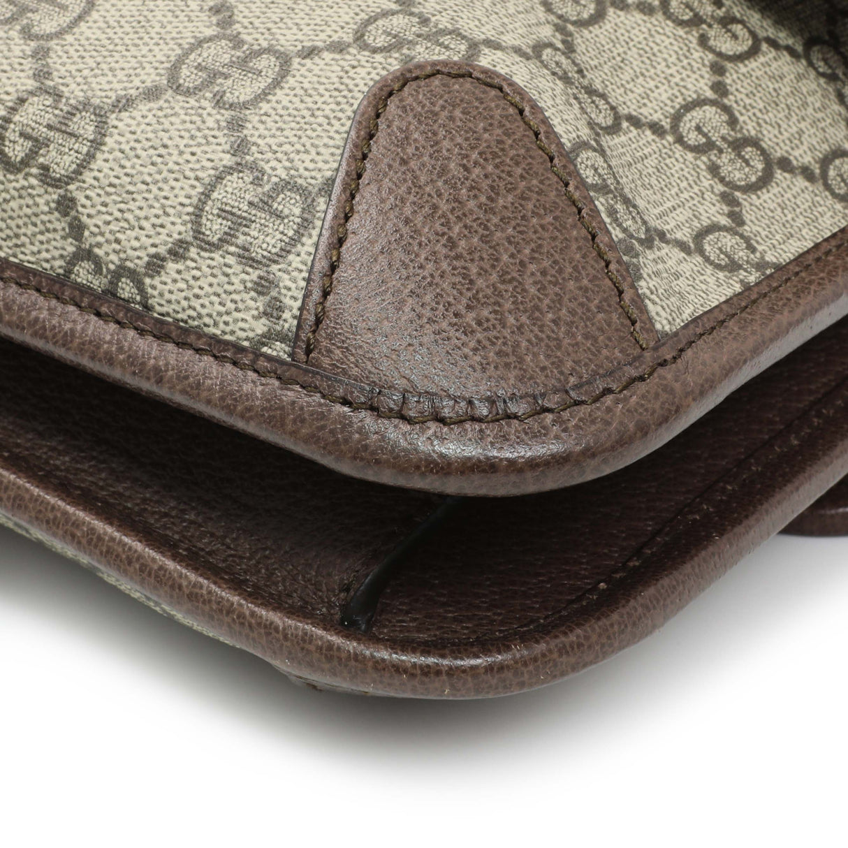 Gucci GG Supreme Monogram Web Neo Vintage Messenger Bag Handbags Gucci