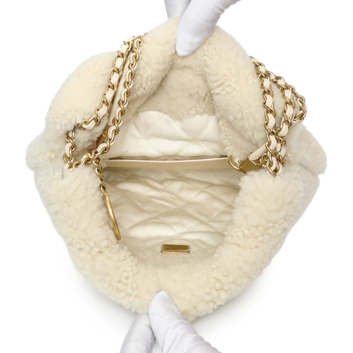 Chanel Shearling Mini Chanel 22 Handbags Chanel