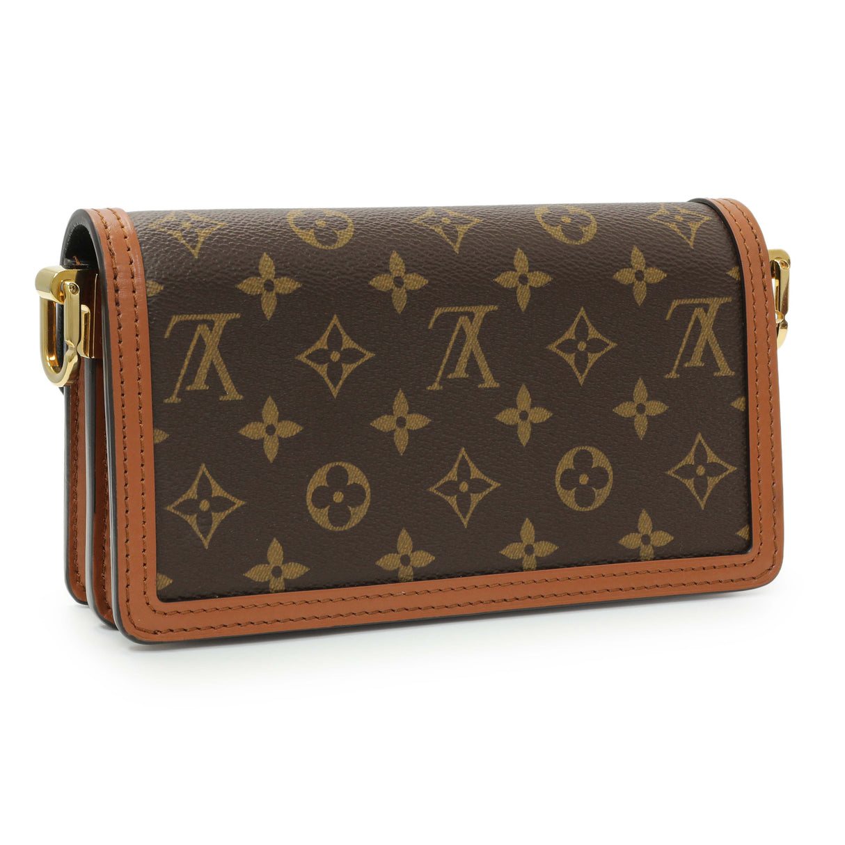 Louis Vuitton Reverse Monogram Dauphine Mini East West Handbags Louis Vuitton