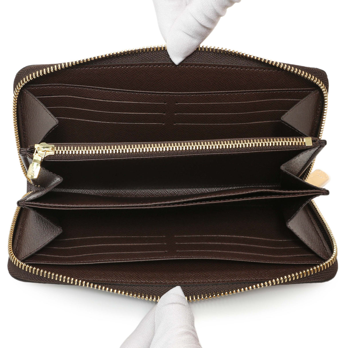 Louis Vuitton Damier Ebene Zippy Wallet Accessories Louis Vuitton