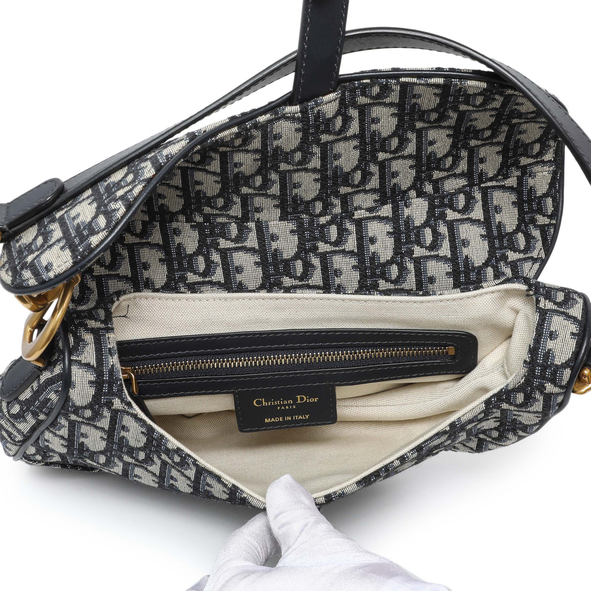 Christian Dior Oblique Saddle Bag Handbags Christian Dior