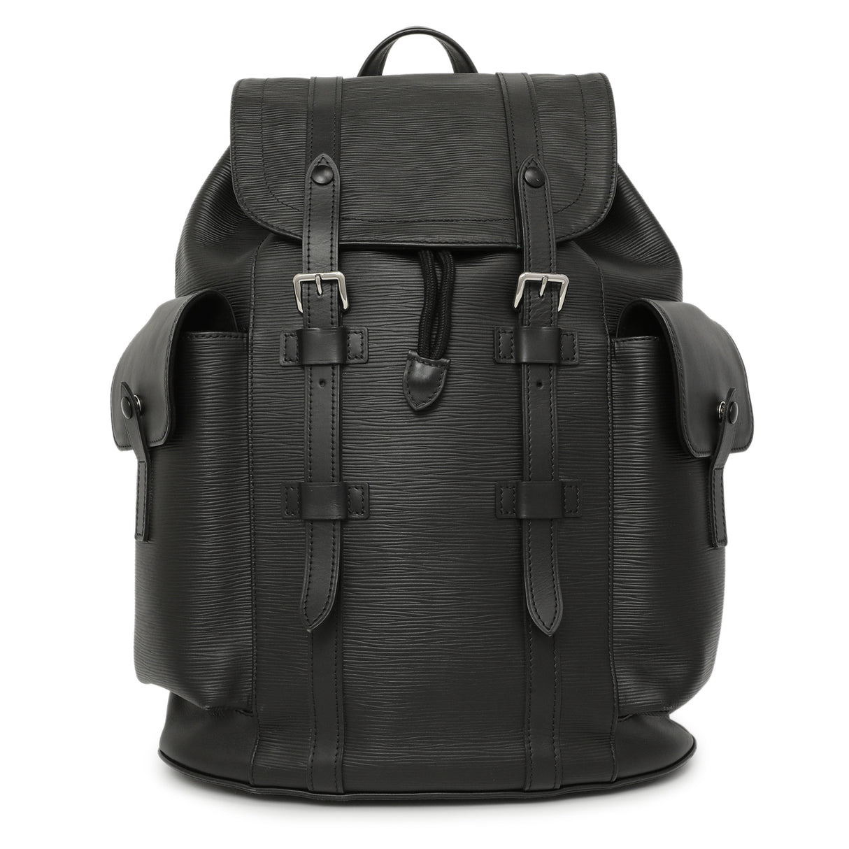 Louis Vuitton Black Epi Christopher Backpack PM Handbags Louis Vuitton