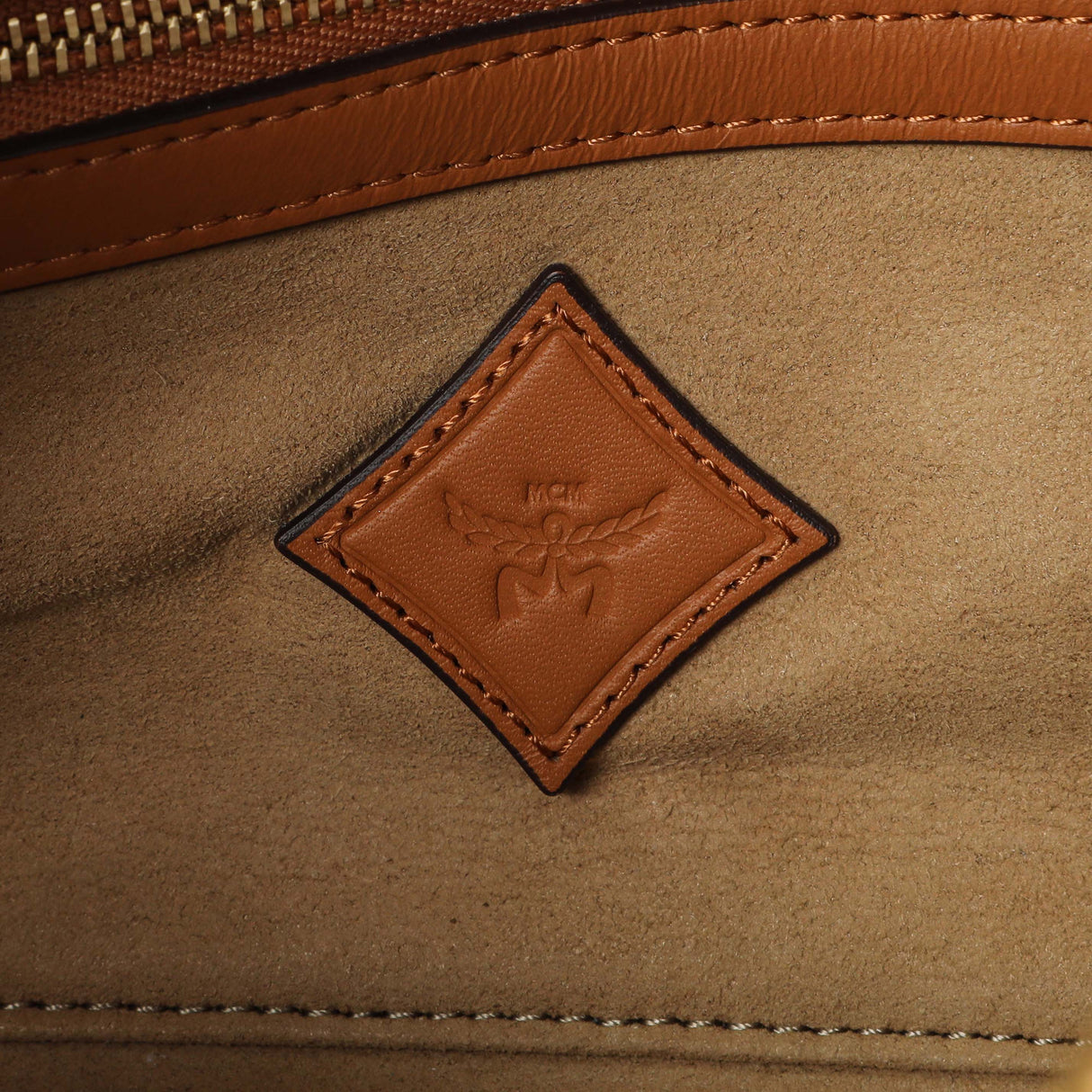 MCM Lauretos Monogram Ella Boston Bag Handbags MCM