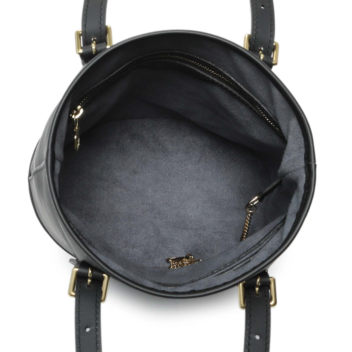 Louis Vuitton Black Epi Petite Bucket Handbags Louis Vuitton
