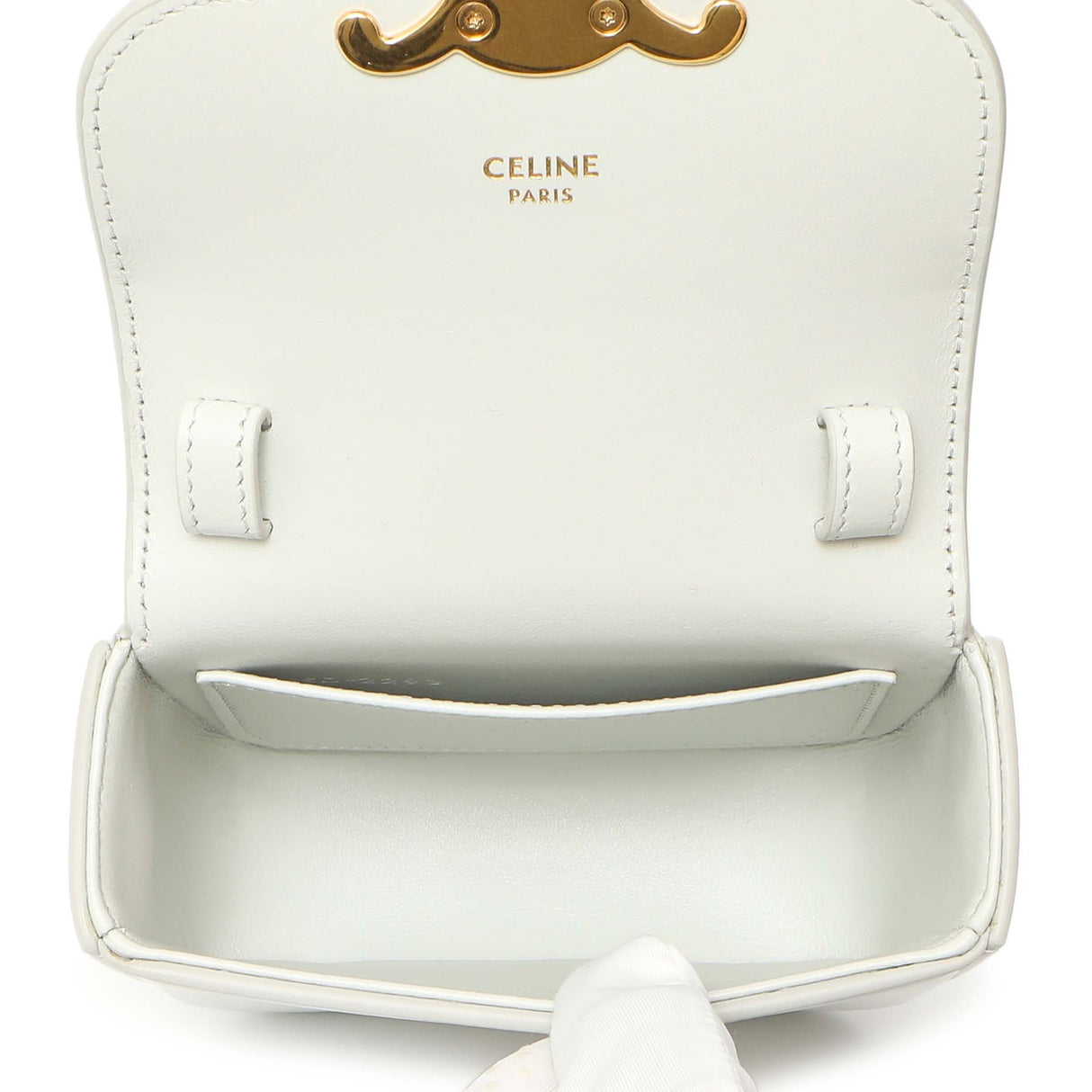 Celine Grey Calfskin Mini Claude Handbags Celine