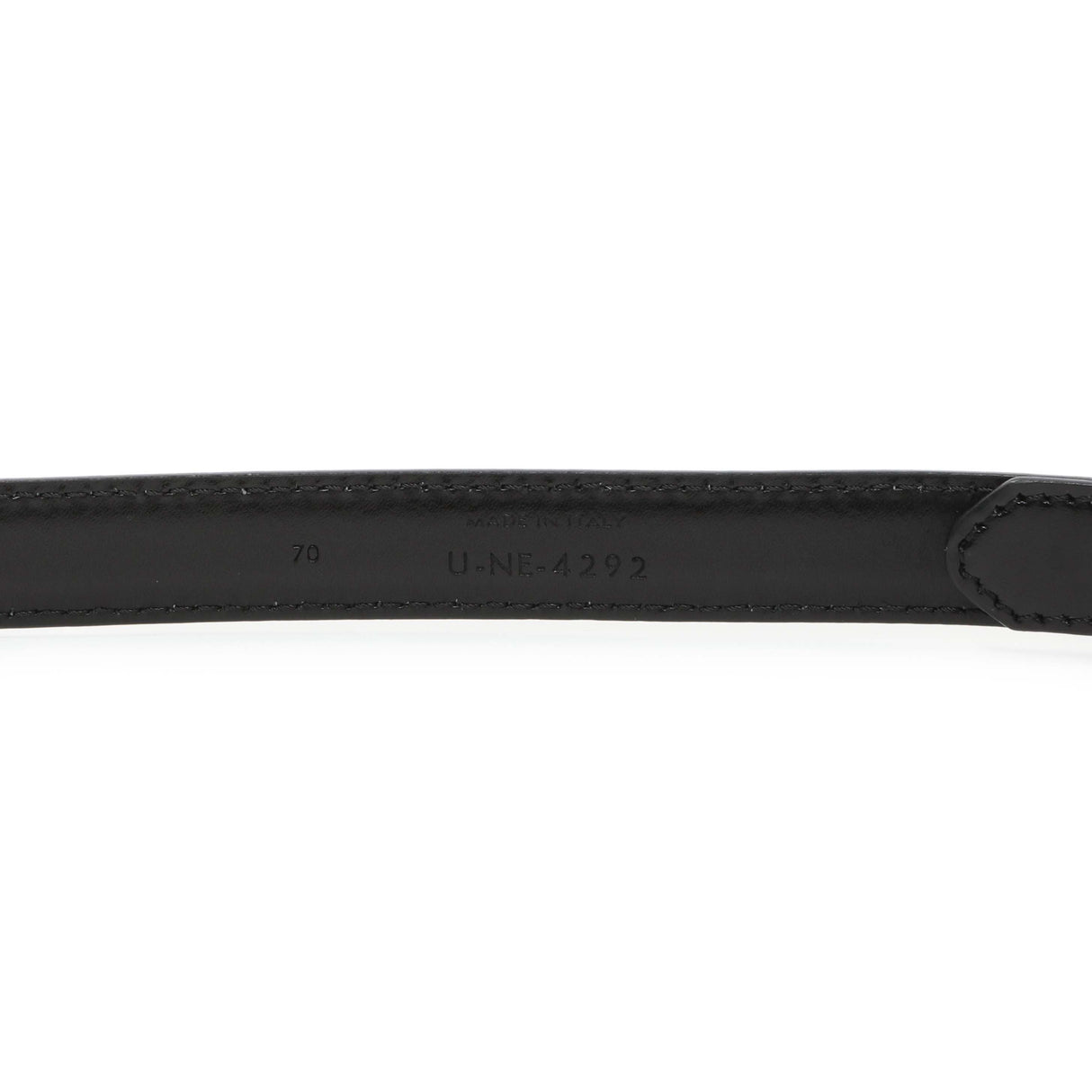 Celine Black Box Calfskin Triomphe Belt Accessories Celine