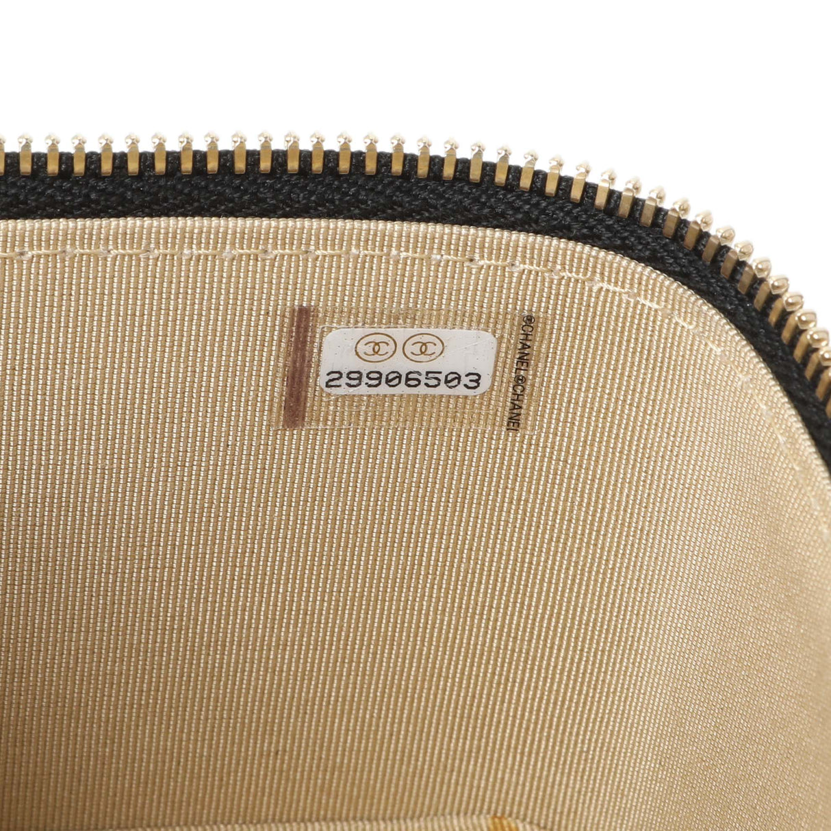 Chanel Black Lambskin Mini Pearl Crush Vanity Handbags Chanel