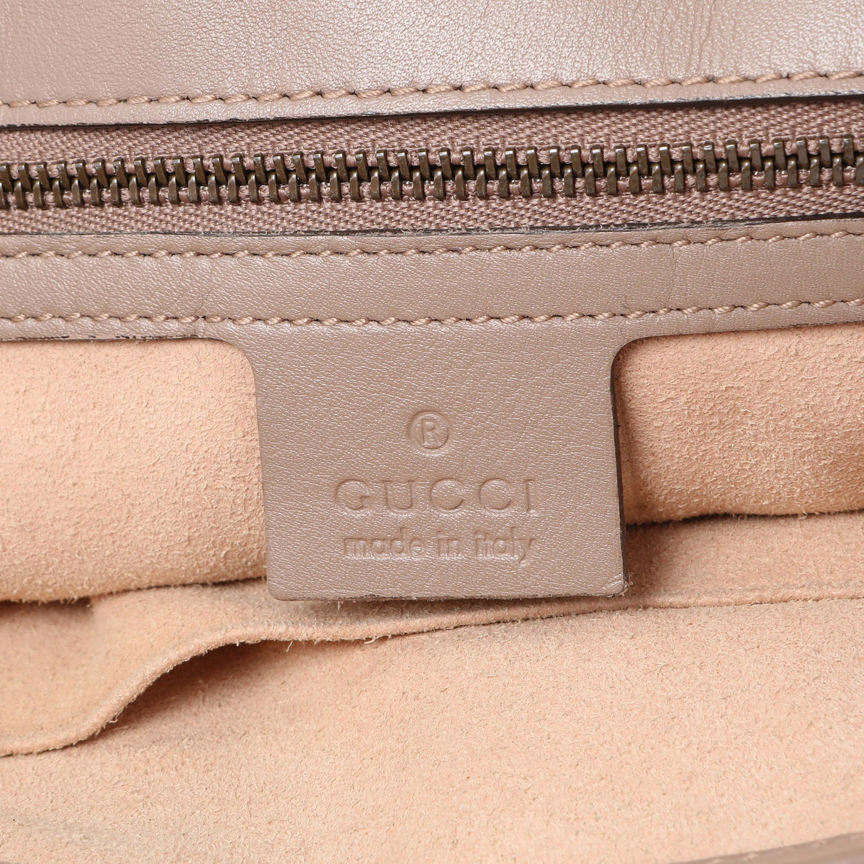 Gucci Porcelain Rose Calfskin Matelasse Medium GG Marmont Shoulder Bag Handbags Gucci