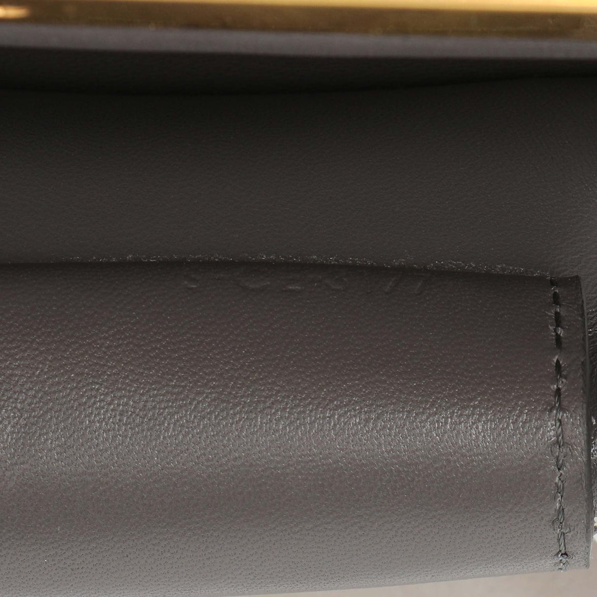 Celine Light Grey Smooth Calfskin Mini Clasp Bag Handbags Celine