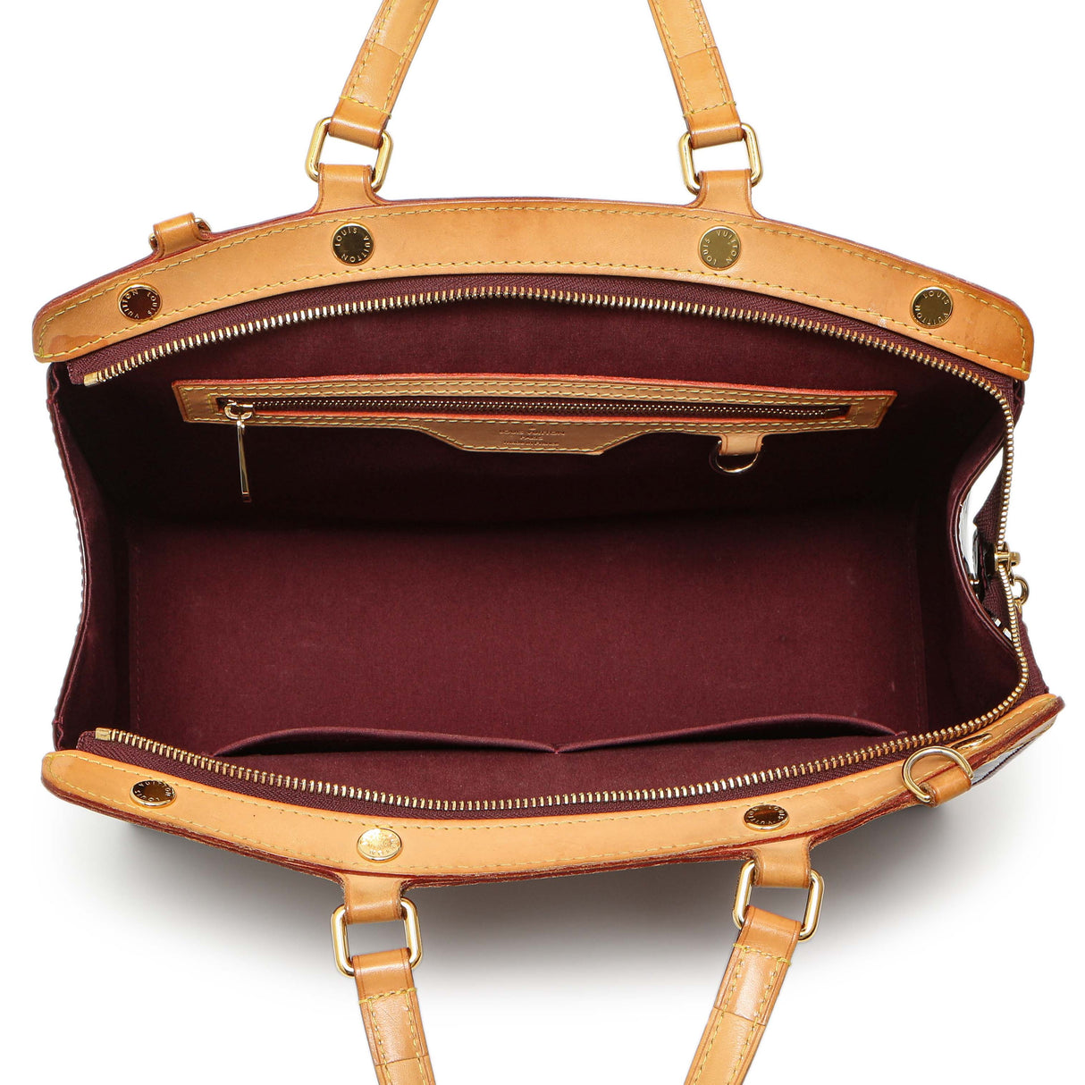 Louis Vuitton Rouge Fauviste Vernis Brea MM Handbags Louis Vuitton