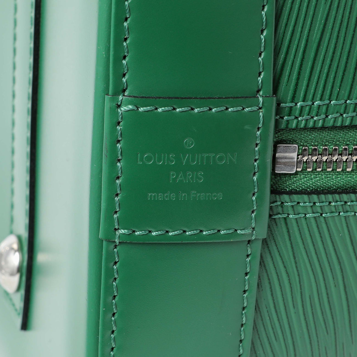 Louis Vuitton Green Epi Alma GM (missing keys & clochette) Handbags Louis Vuitton