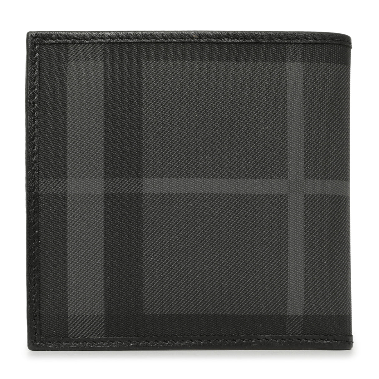 Burberry Charcoal Check Bifold Wallet Accessories Burberry