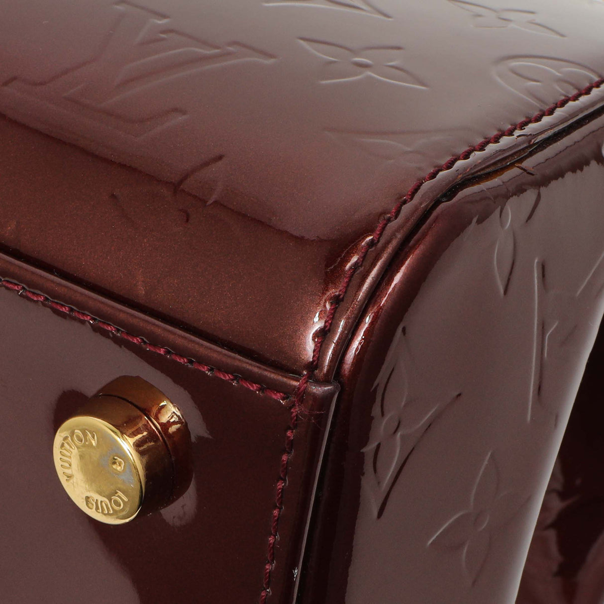 Louis Vuitton Rouge Fauviste Vernis Brea MM Handbags Louis Vuitton