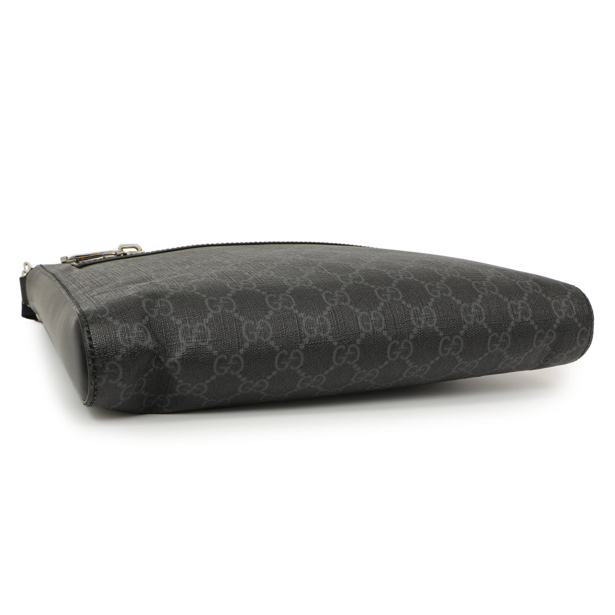 Gucci GG Supreme Monogram Web Flat Messenger Bag Handbags Gucci