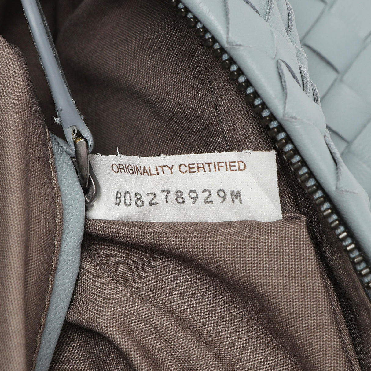 Bottega Veneta Blue Nappa Intrecciato Crossbody Bag Handbags Bottega Veneta