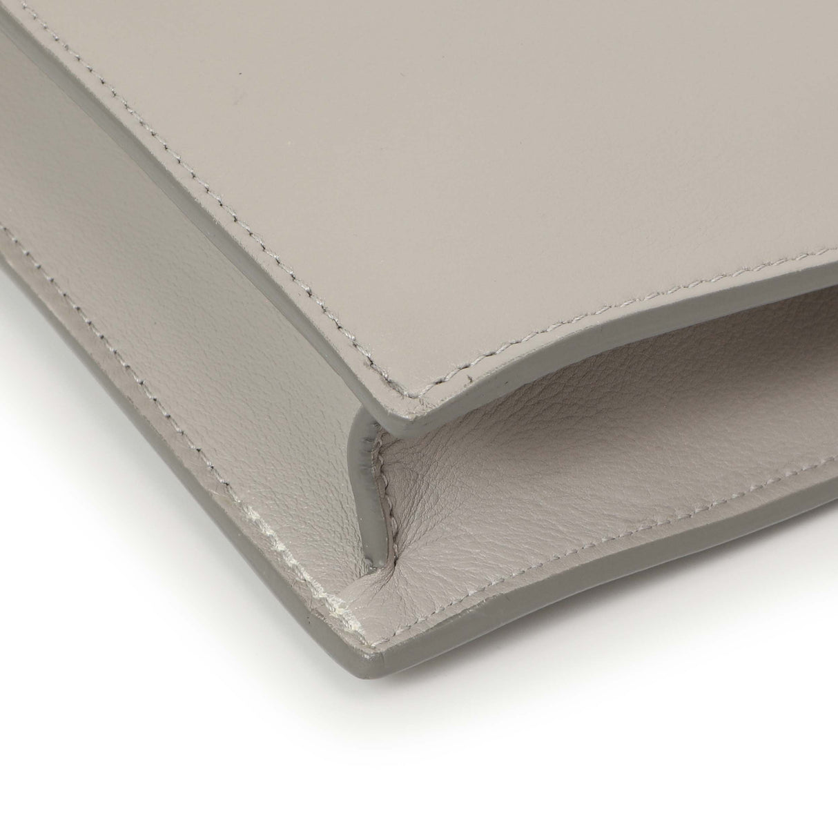 Celine Light Grey Smooth Calfskin Mini Clasp Bag Handbags Celine