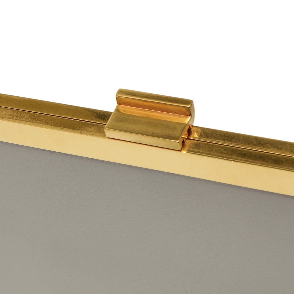 Celine Light Grey Smooth Calfskin Mini Clasp Bag Handbags Celine