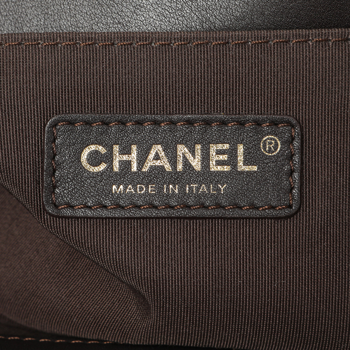 Chanel Dark Brown Quilted Calfskin Medium Boy Bag Handbags Chanel