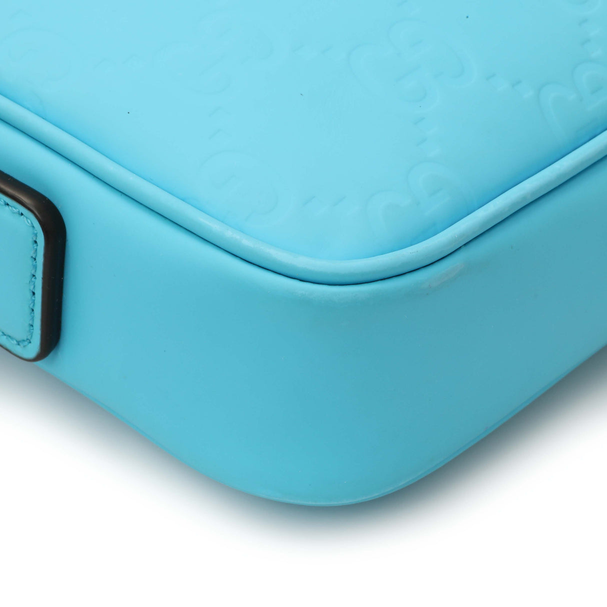 Gucci Rubber Effect Calfskin Monogram GG Messenger Handbags Gucci