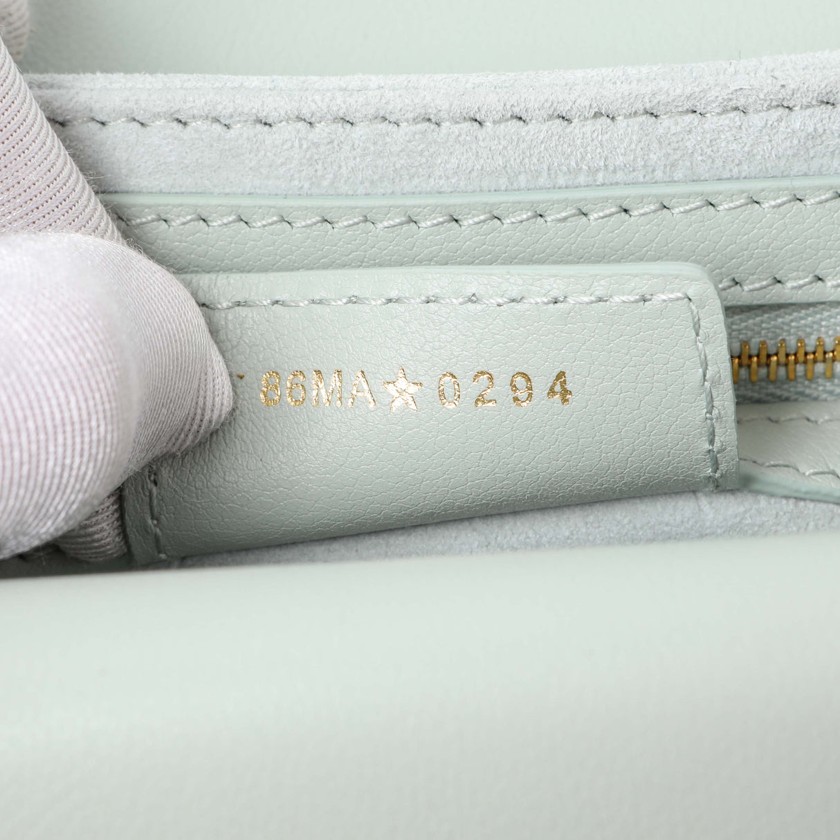 Christian Dior Light Blue Lambskin Cannage Small Jolie Top Handle Bag Handbags Christian Dior