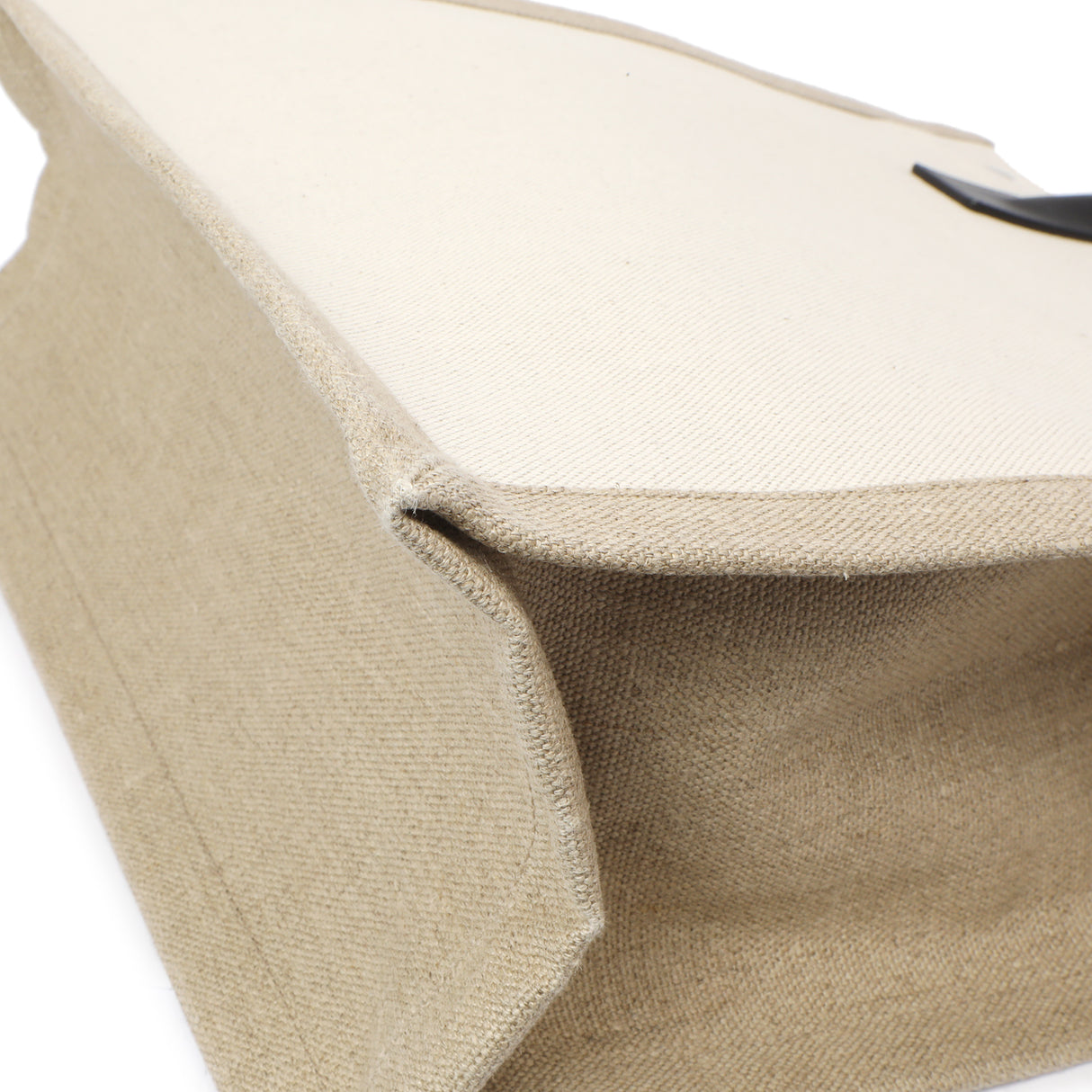 Saint Laurent Linen Rive Gauche North South Tote Handbags Saint Laurent