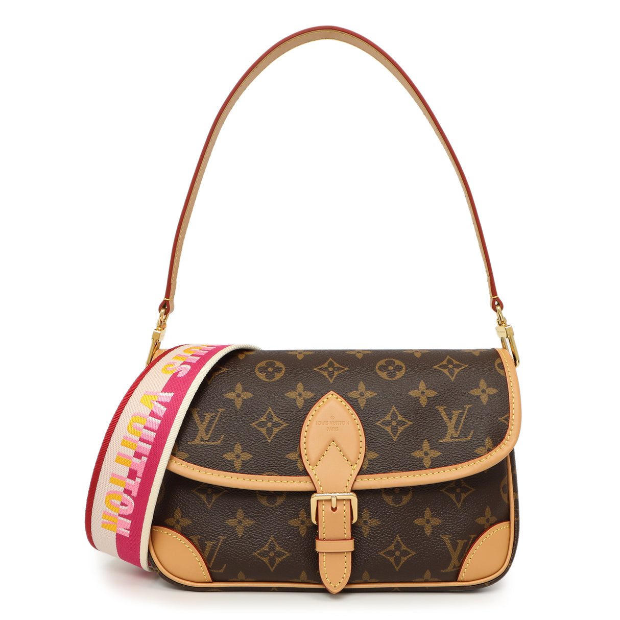 Louis Vuitton Fuchsia Monogram Diane Handbags Louis Vuitton