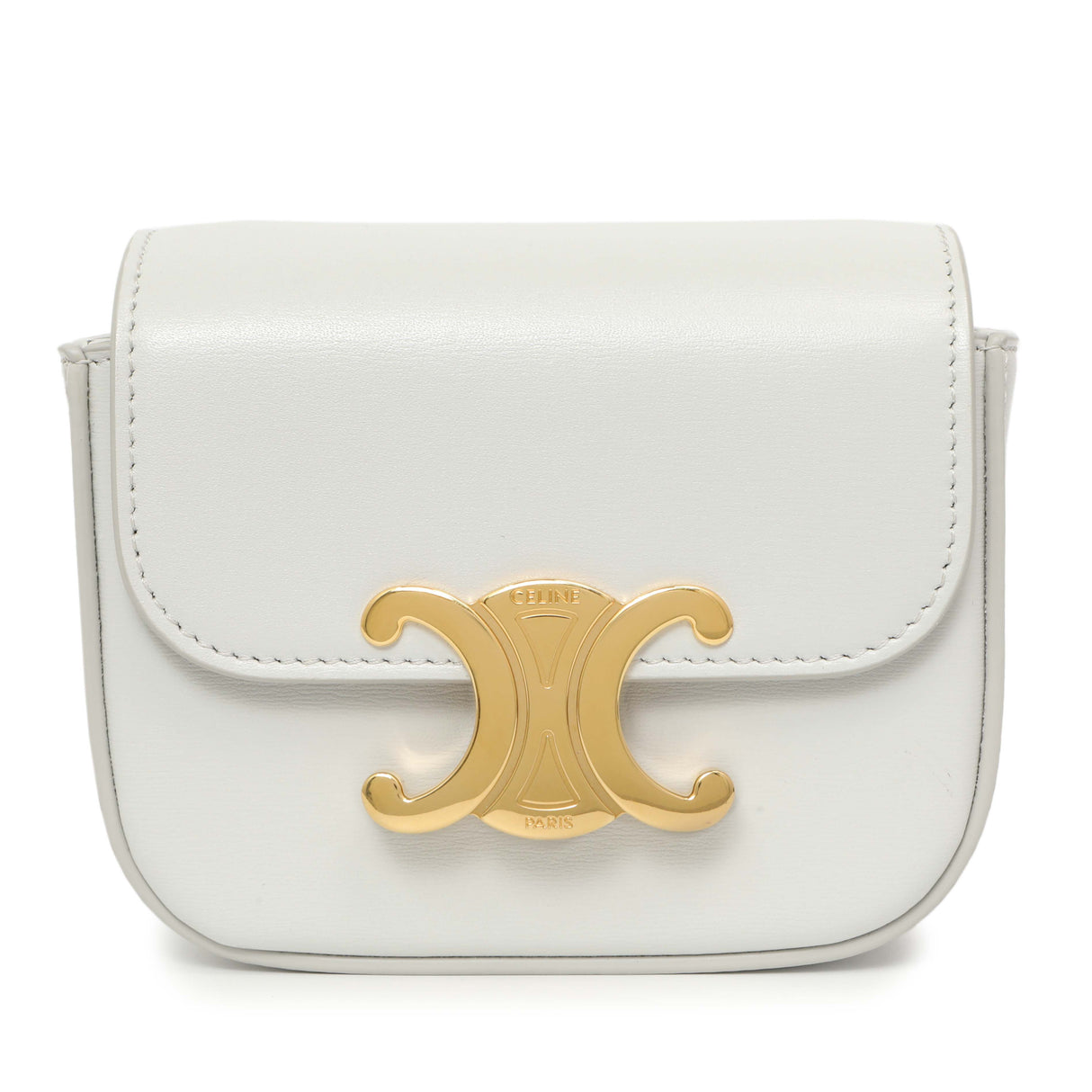 Celine Grey Calfskin Mini Claude Handbags Celine