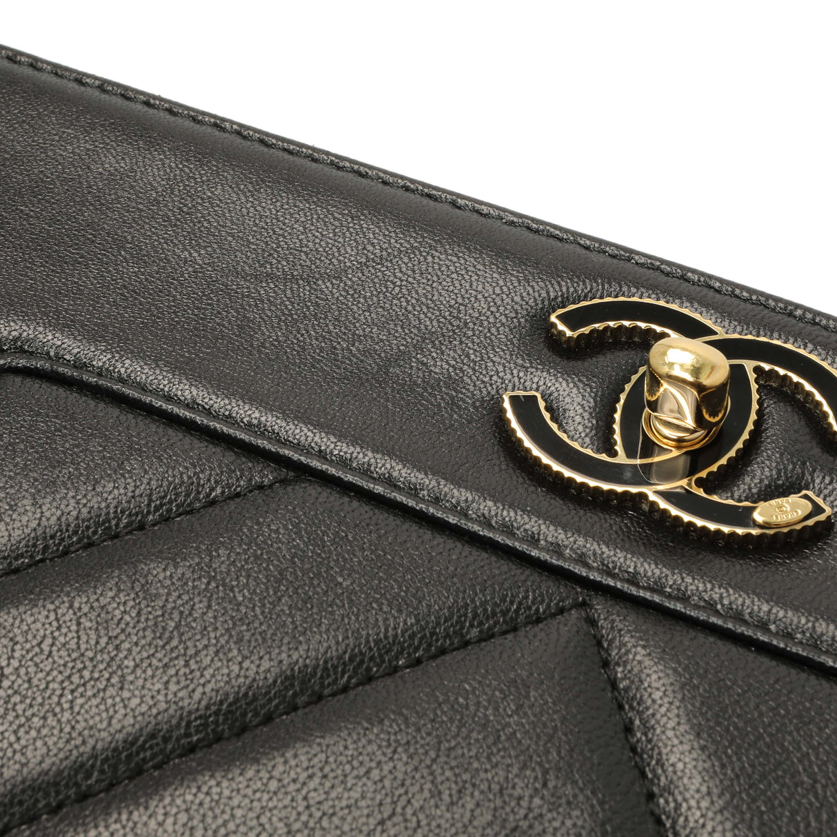 Chanel Black Sheepskin Medium Vintage Mademoiselle Flap Handbags Chanel