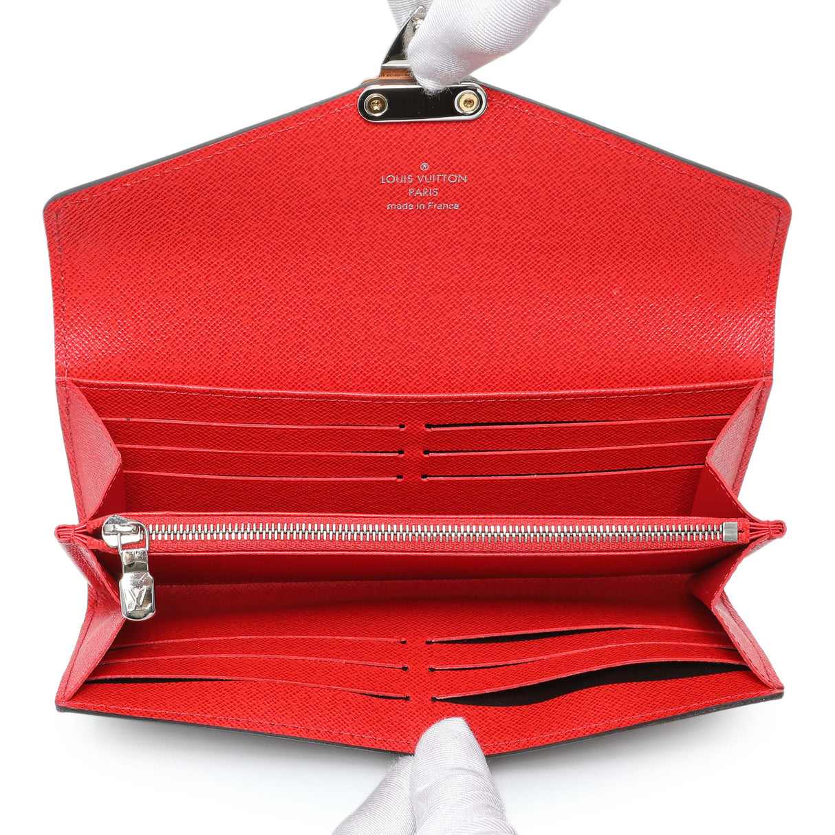 Louis Vuitton Monogram Tribal Mask Sarah Wallet Accessories Louis Vuitton