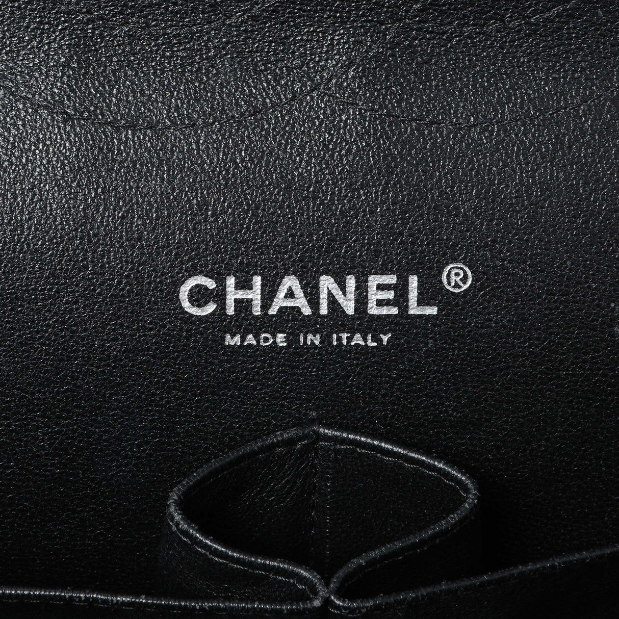 Chanel Black Quilted Patent Jumbo Double Flap Handbags Chanel