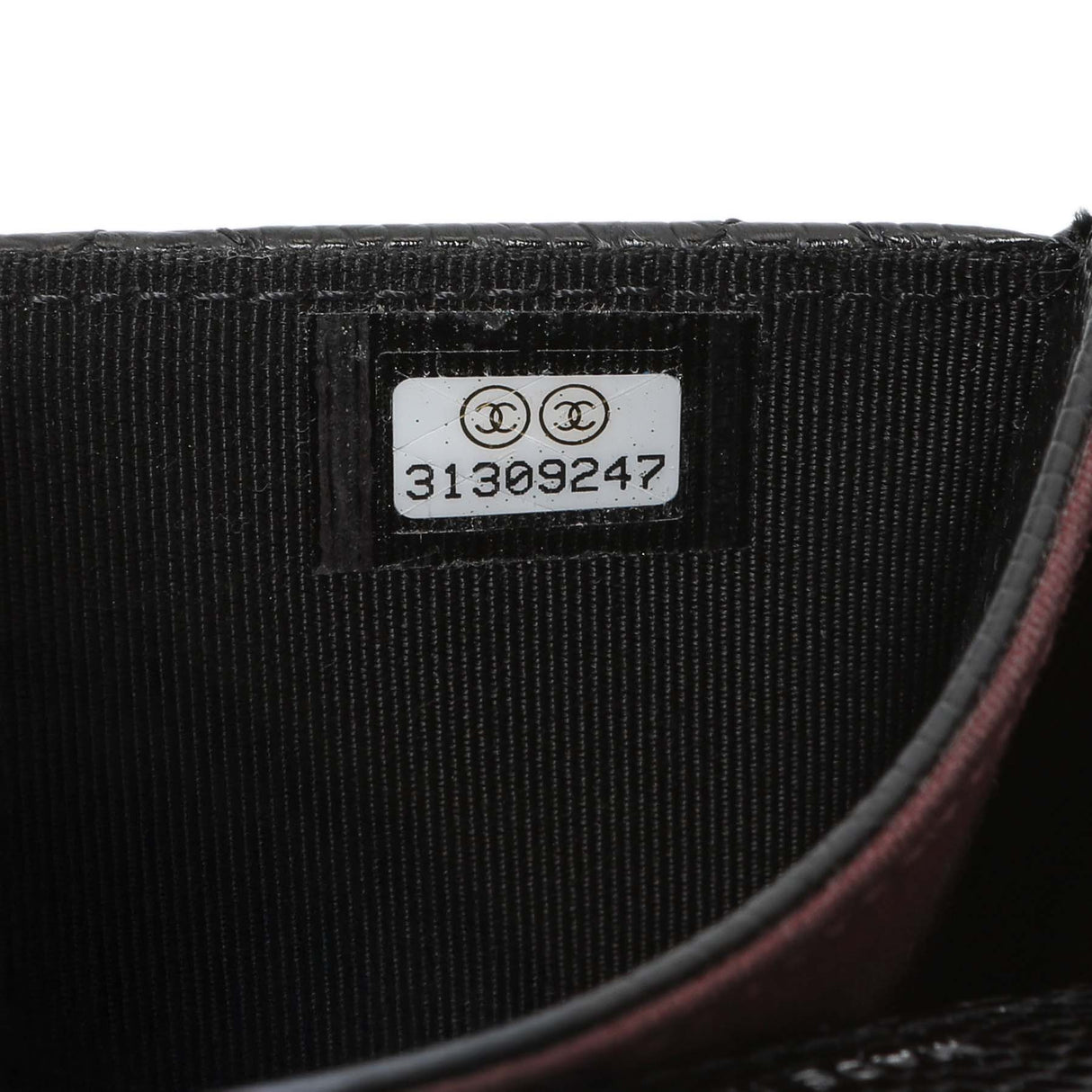 Chanel Black Caviar Quilted Flap Card Holder Wallet Accessories Chanel