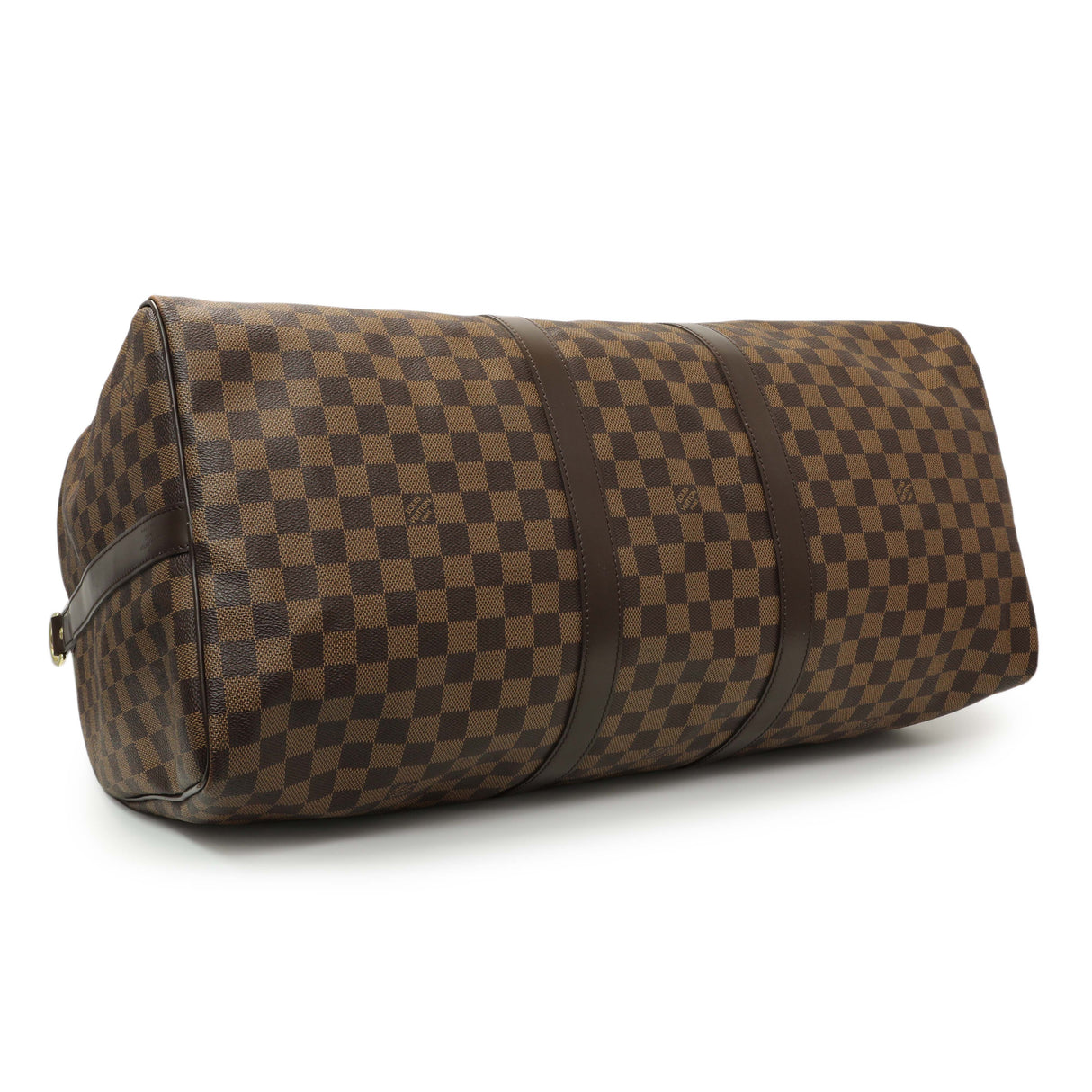 Louis Vuitton Damier Ebene Keepall Bandouliere 55 Handbags Louis Vuitton