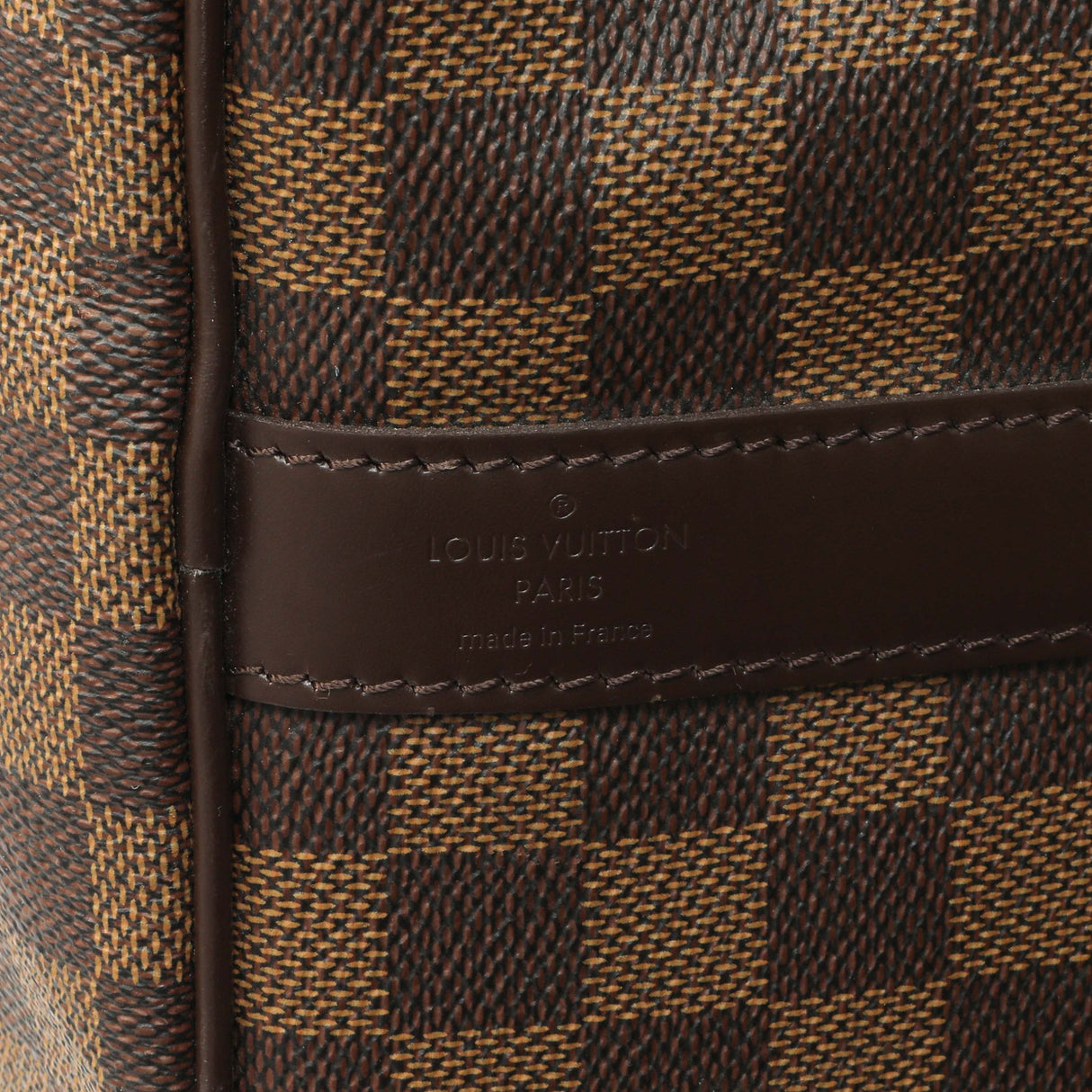 Louis Vuitton Damier Ebene Keepall Bandouliere 55 Handbags Louis Vuitton