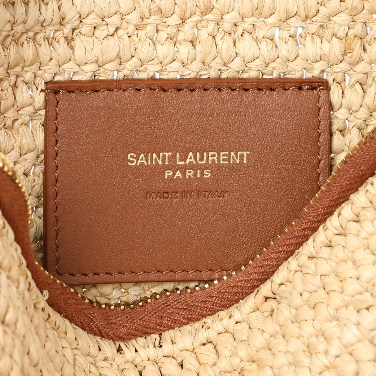 Saint Laurent Raffia Gaby Shoulder Bag Handbags Saint Laurent