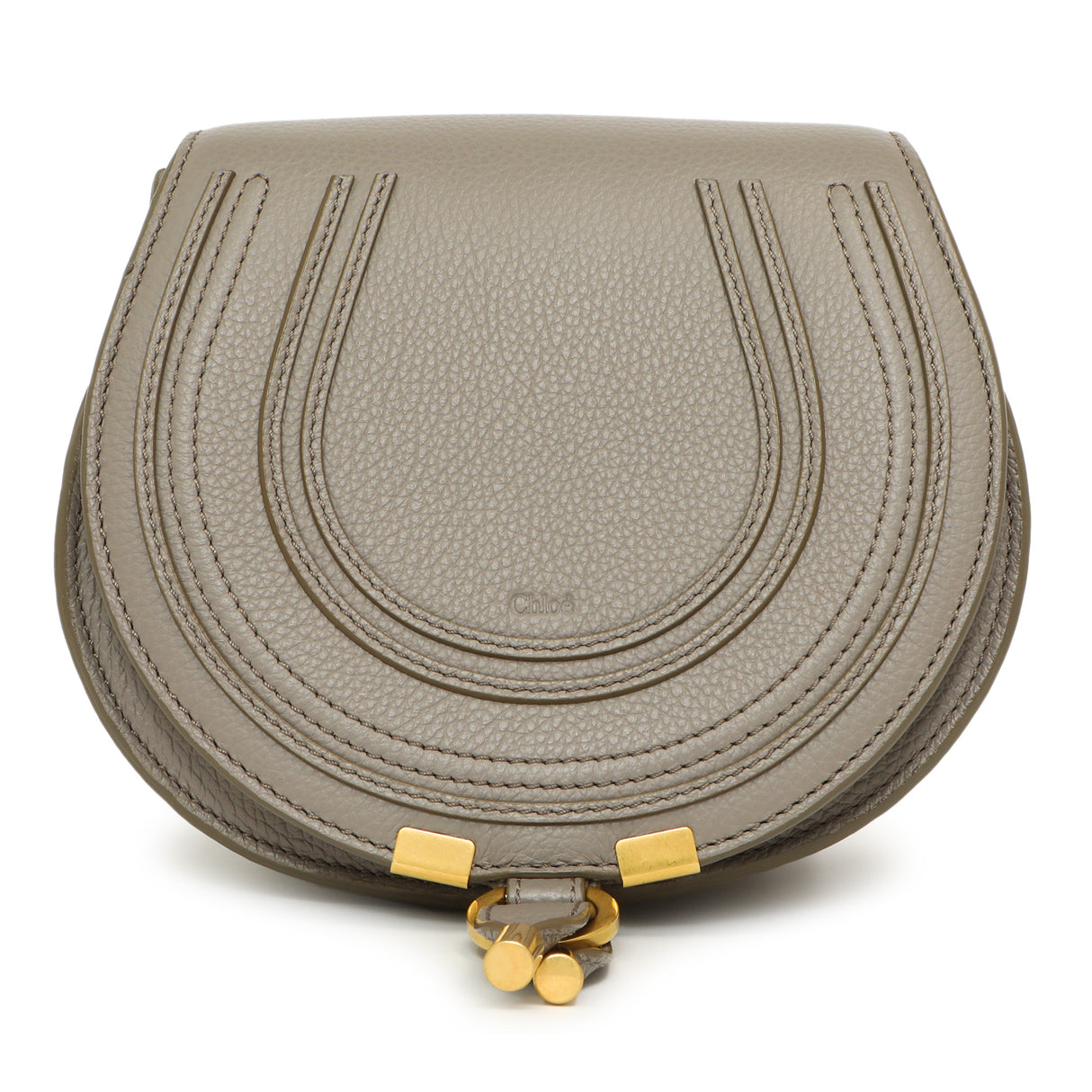Chloe Grey Calfskin Mini Marcie Handbags Chloe