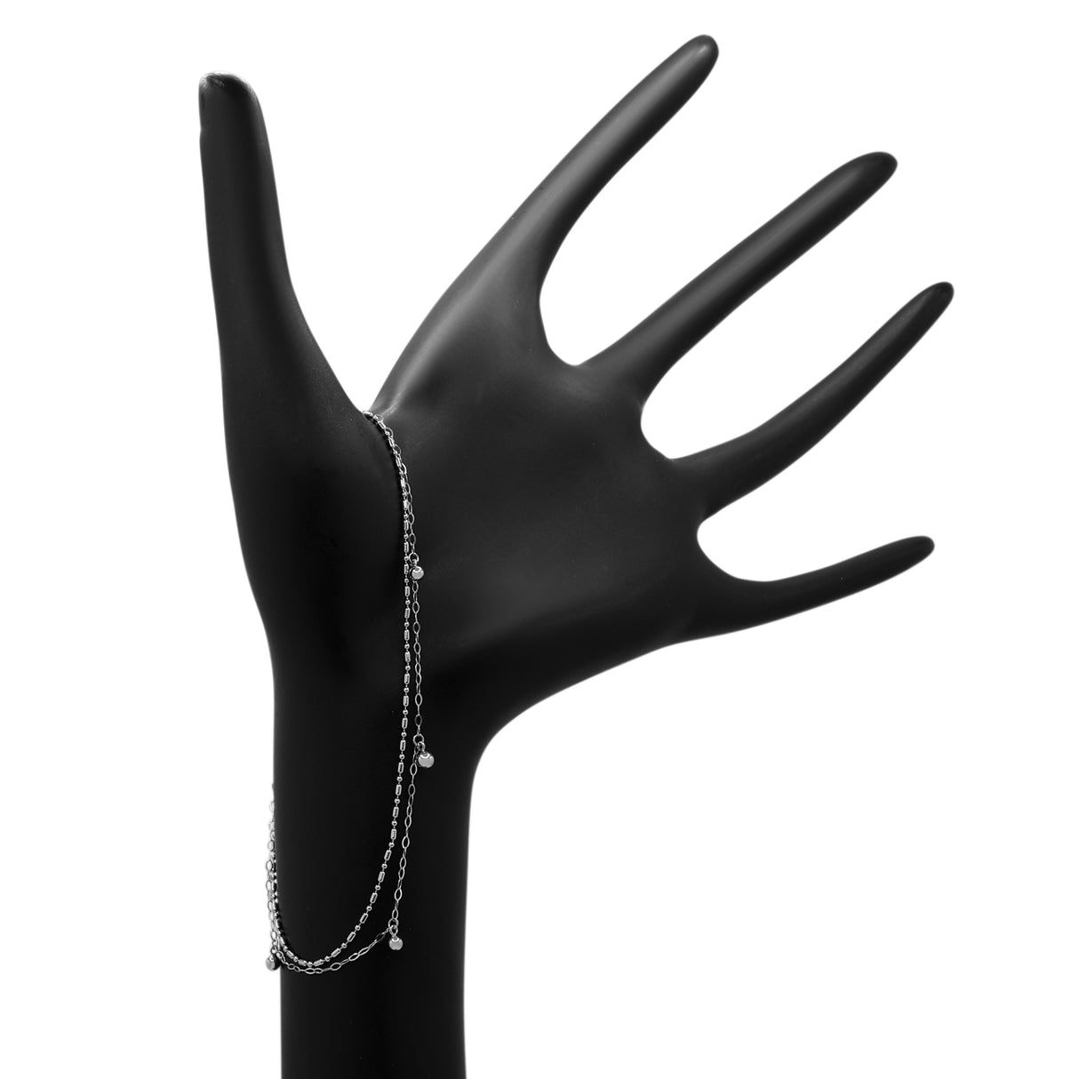 Platinum Bead Bracelet Fine Jewellery Modaselle