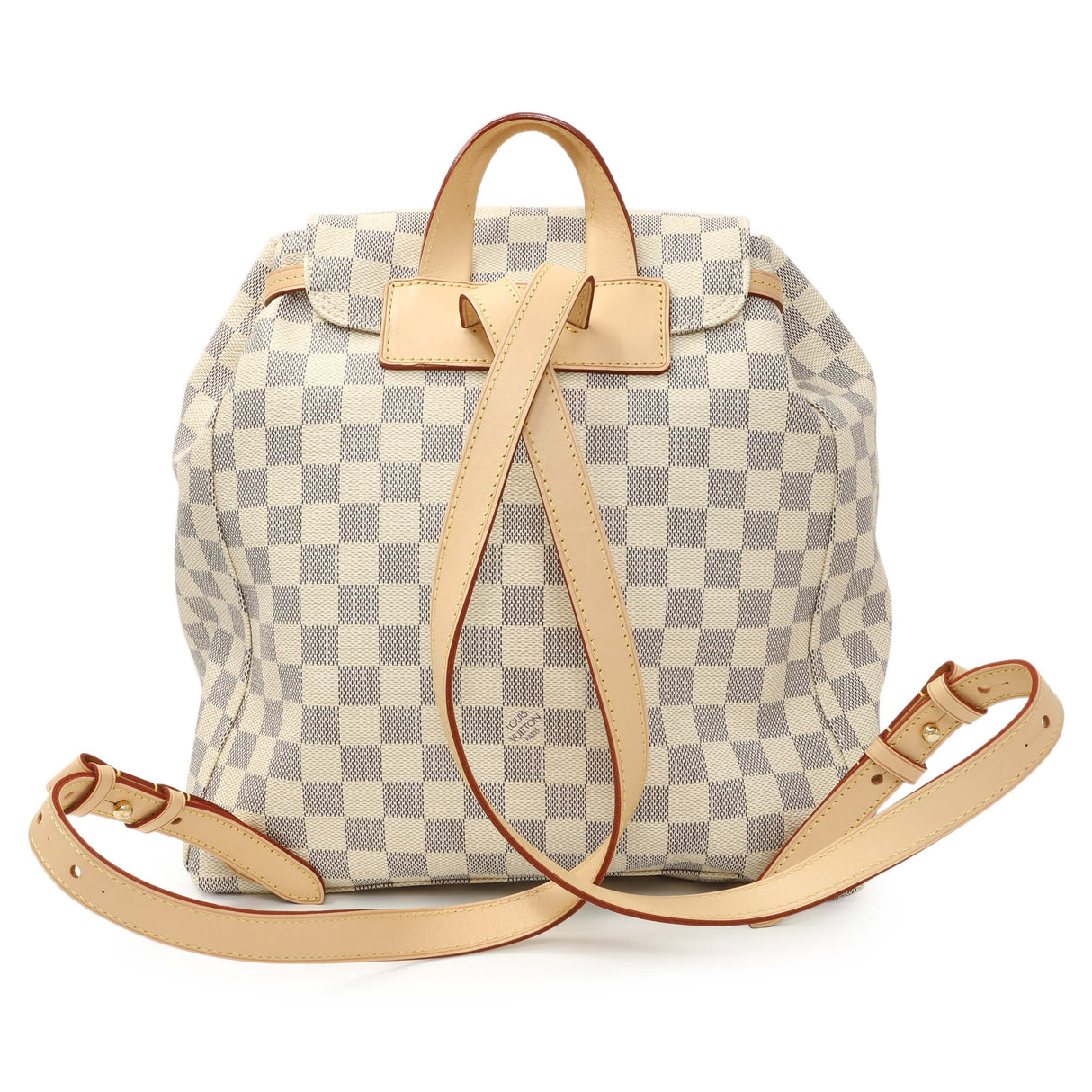 Louis Vuitton Damier Azur Sperone Backpack Handbags Louis Vuitton
