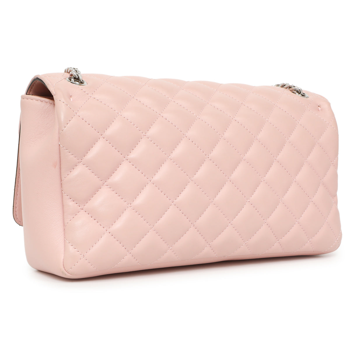 Versace Pink Quilted Lambskin Medusa Chain Crossbody Handbags Versace