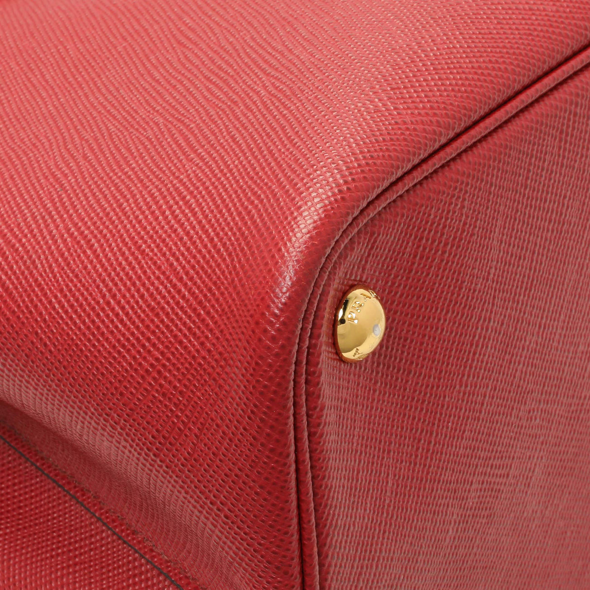 Prada Red Saffiano Medium Double Bag Handbags Prada