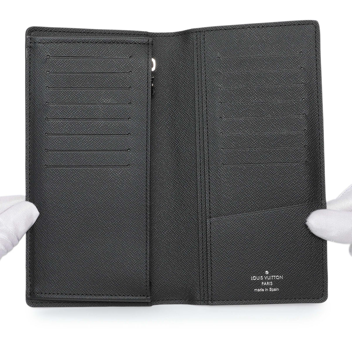 Louis Vuitton Monogram Eclipse Brazza Wallet